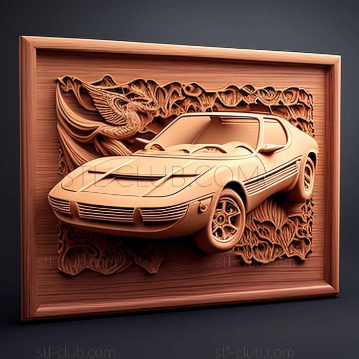 3D модель Ferrari Daytona (STL)